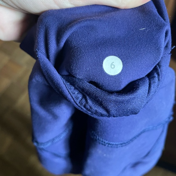 Lulul HR leggings - Purple/Navy color - Picture 3 of 4